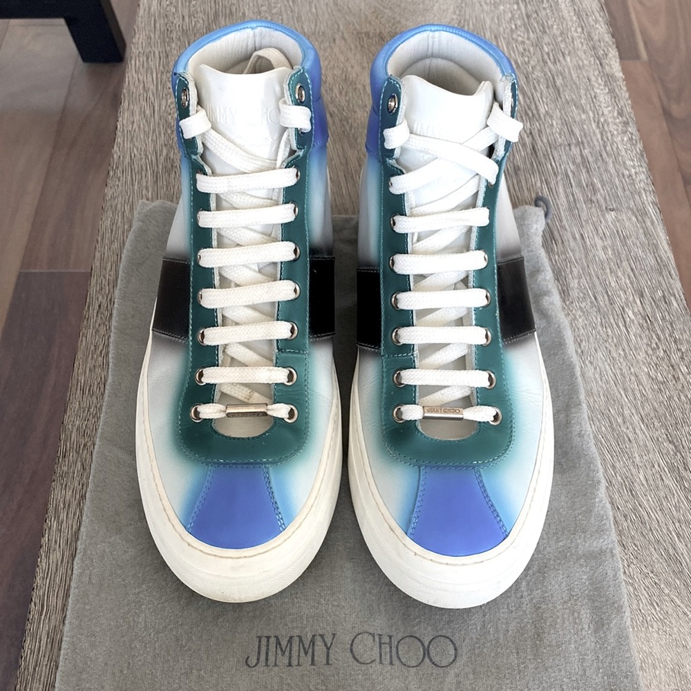 Jimmy Choo men high low sneakers